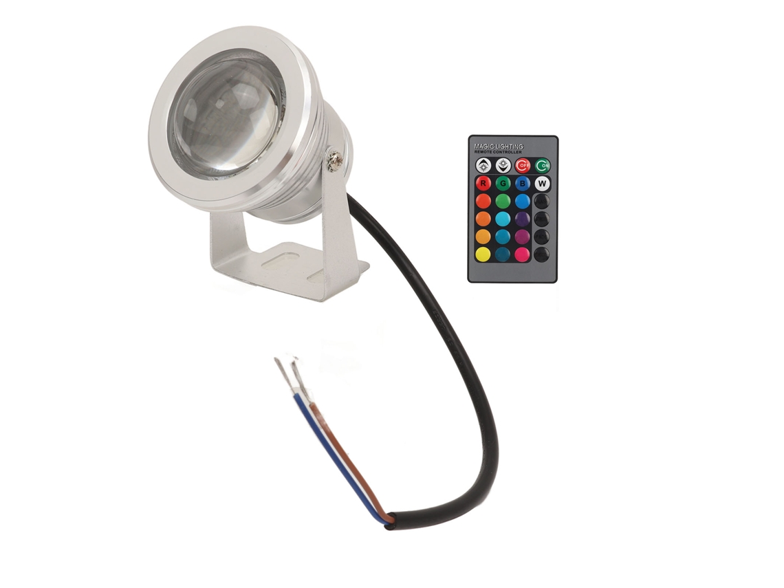 2026 luz Led Sumergível Ip68 12v Rgb com Mudança de Cor para Piscina, Fonte e Estanque