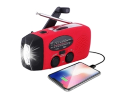 Rádio Solar De Manivela Manual 13 Fm E Am Sw Com Receptor E Dínamo De Manivela Manual Olysi Shop