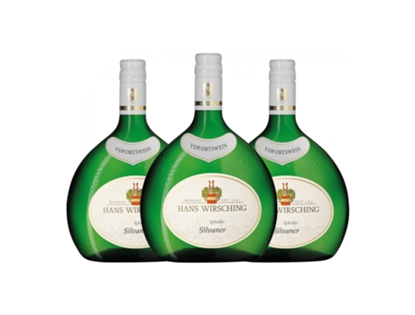 Vinho branco HANS WIRSCHING Iphöfer Sylvaner Seco (0.75 L - 3 Unidades)