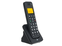 Telefone Sem Fio Expandível com Display Lcd, Suporta 5 Headsets, para Casa e Escritório D1018