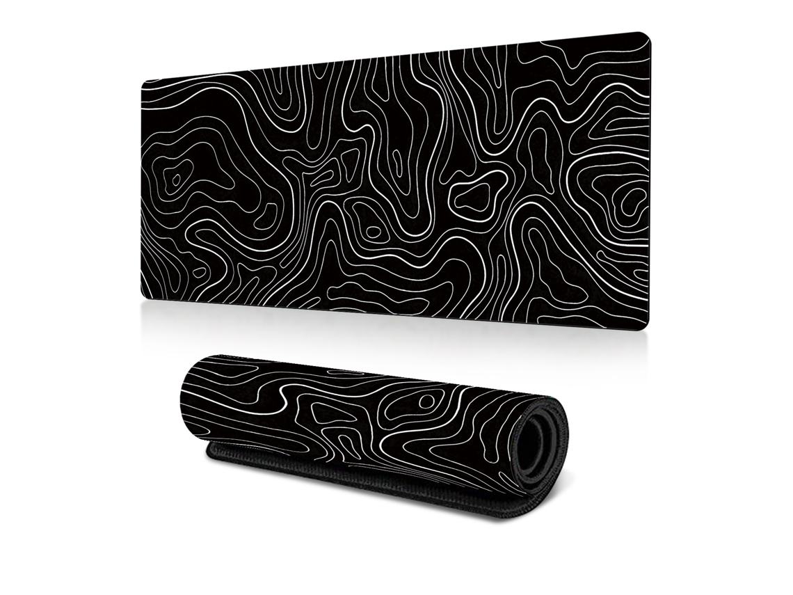Mousepad AQUAFORGE gamer, grande, 30x60cm, superfície texturizada