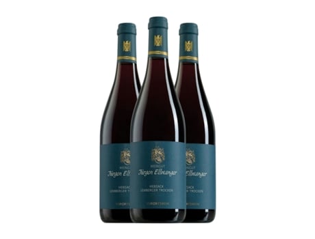 Vinho JÜRGEN ELLWANGER Hebsacker Lemberger Seco Baden (0.75 L - 3 Unidades)
