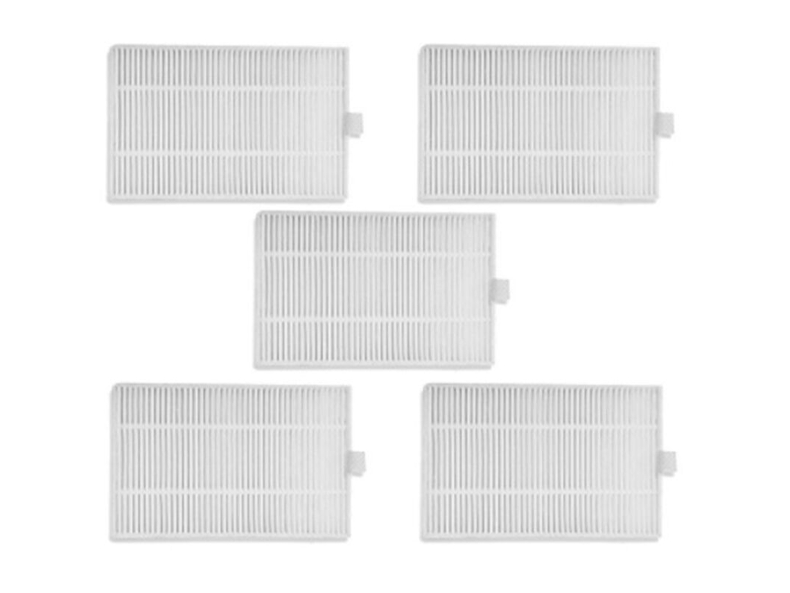 Conjunto de 5 Filtros Hepa para Aspirador Robô C30b BRILVIBERA (peças Reposição)