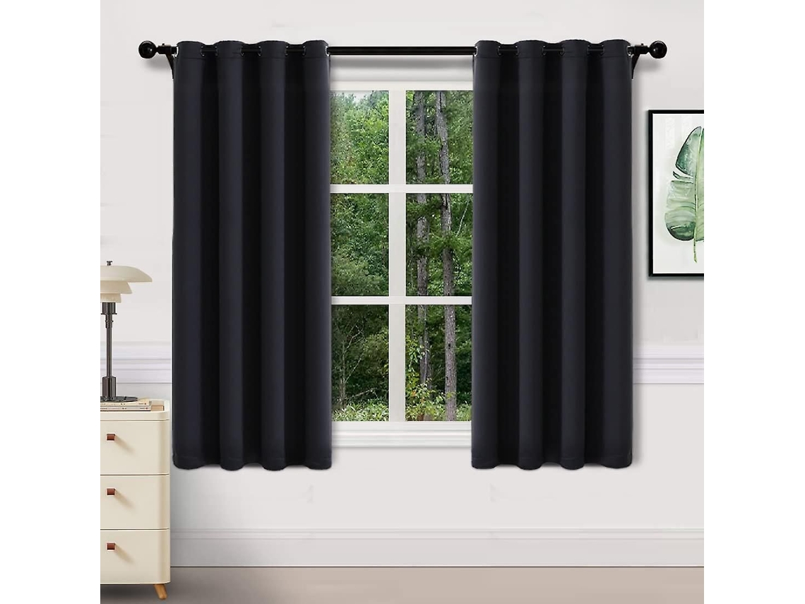 Cortinas Blackout Térmicas Para Quarto E Sala (par Com Ilhós)