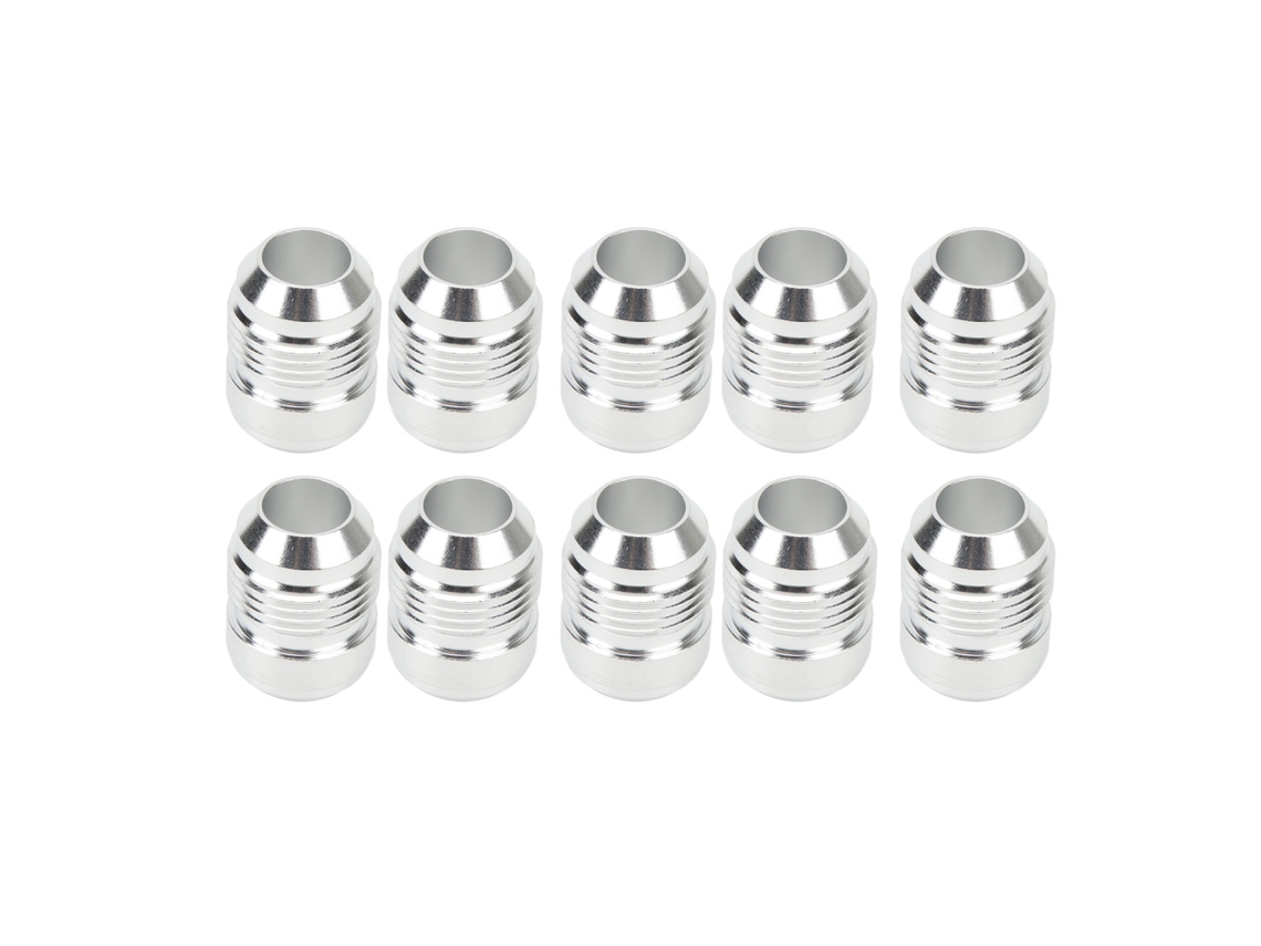 10 Peças An10 Rosca Macho Tarugo Com 3/4 Polegadas De Diâmetro Rosca Macho Solda Em Encaixe Adaptador De Encaixe De Solda Macho De Alumínio Universal