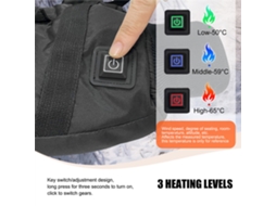 Guante Calefactable USB Recargable para Pesca no Gelo e Camping | S/MARCA