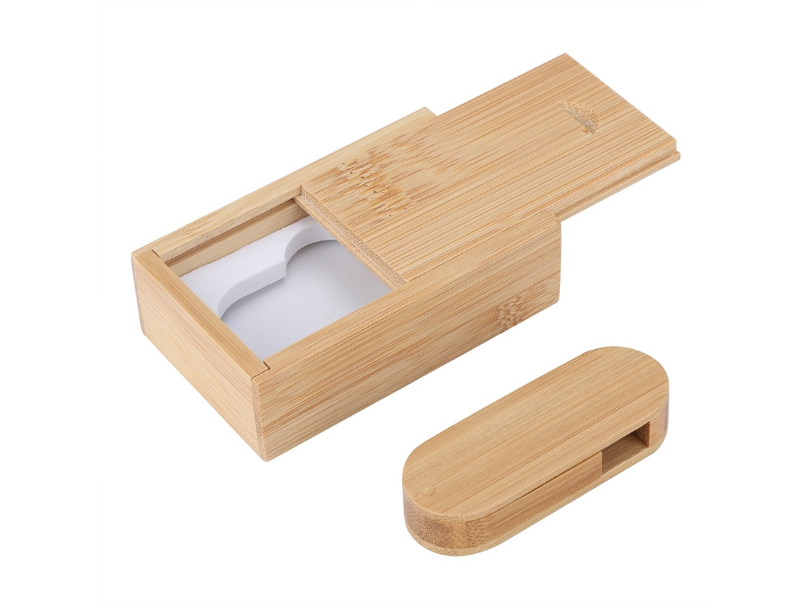 Unidade Flash De Armazenamento De Dados Em Casing De Madeira (compatível Usb 2.0/1.1)
