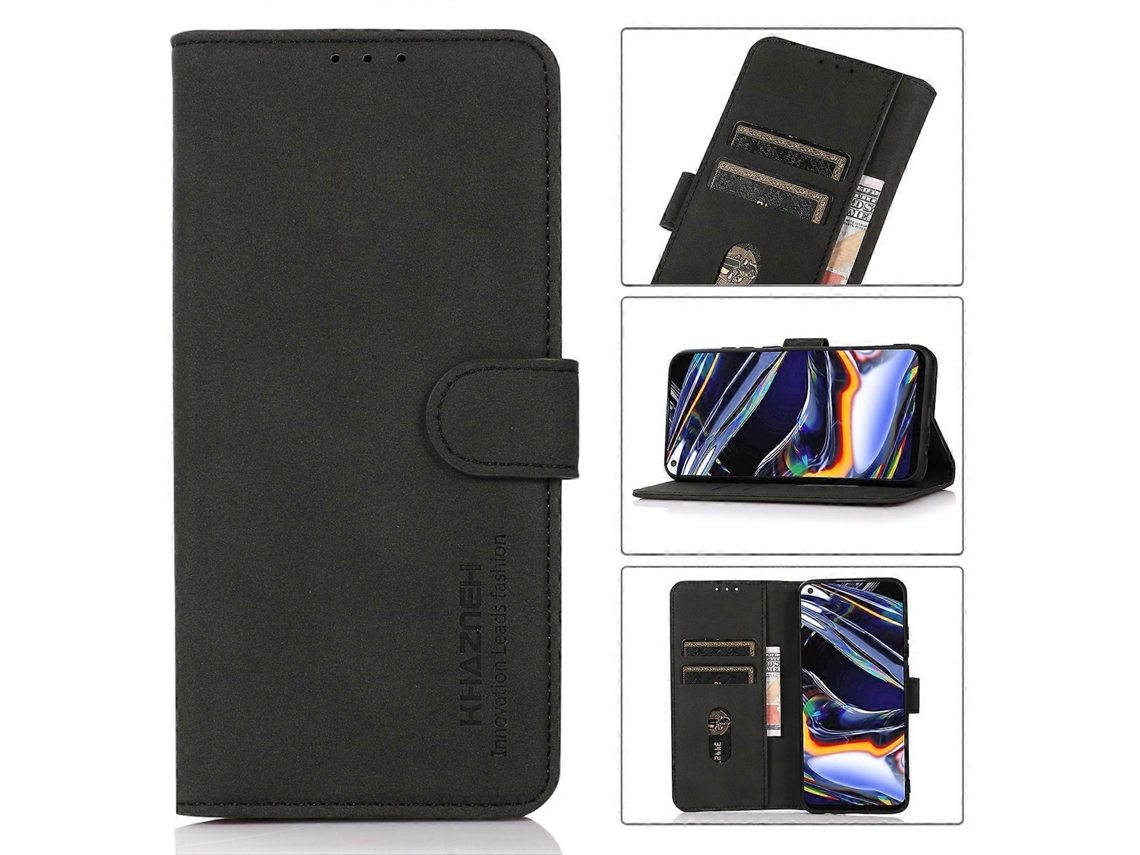 Capa De Couro Com Textura Fosca Khazneh Para Honor 200 Pro