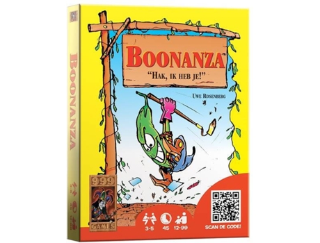 Jogo de Cartas  Boonanza (Idade Mínima: 12)
