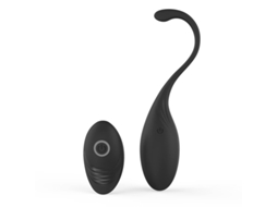 Vibrador De Controle Remoto Prova Dgua Recarregvel Com 10 Modos De Vibrao Para Mulheres (preto) Yizhood