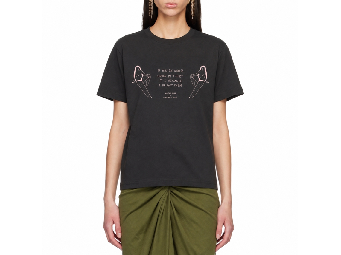 Rockinstone Not Appropriate Curated By Girls X Alice Arcangeli T-shirt Unique Designer Style
