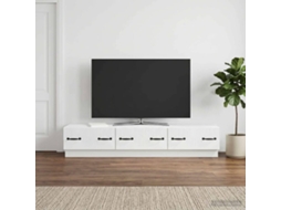 Vidaxl Gabinete Para Tv Branco 147 X 34,5 X 27 Cm Derivados De Madeira