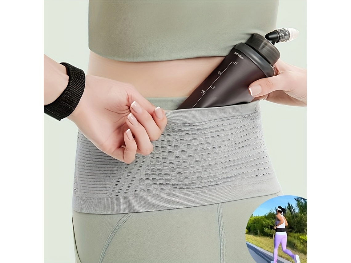Cinto De Corrida Definitivo, Bolsa De Cintura Invisível Com Suporte Para Celular SUNNY SPACES