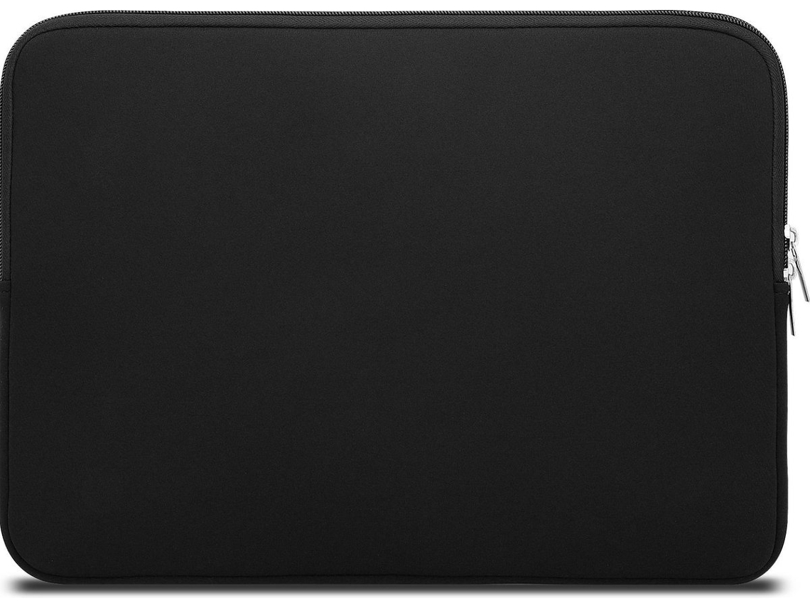 Capa Para Laptop Com Zíper Duplo - Toque Macio - Bolsa Para Laptop - 15,6 Polegadas