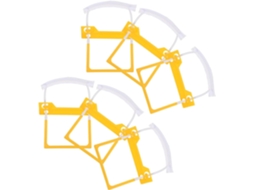 Conjunto de 6 alfinetes de papel Hanabass, com adesivo seguro e design versátil, alfinetes de plástico para organizar.