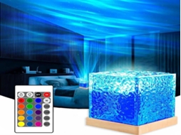 Lurelia Projetor Aurora Boreal Led, 16 Núcleos, Céu Estrelado, Para Quarto