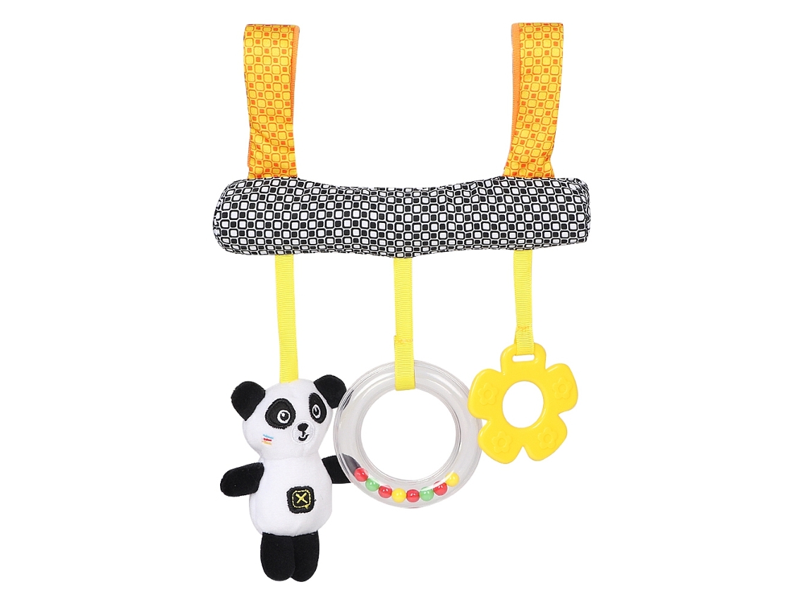 Mali brinquedo Pendurado para Bebê Ursinho Suave com Som Forma Fofa para Cama e Carrinho