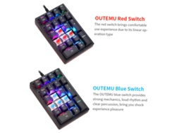 Teclado Numérico LAXISCREED Rgb Usb