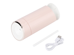 Laxiscreed Umidificador Usb Rosa Para Quarto, Purifica Ar Com Funcionamento Silencioso E Design Compacto