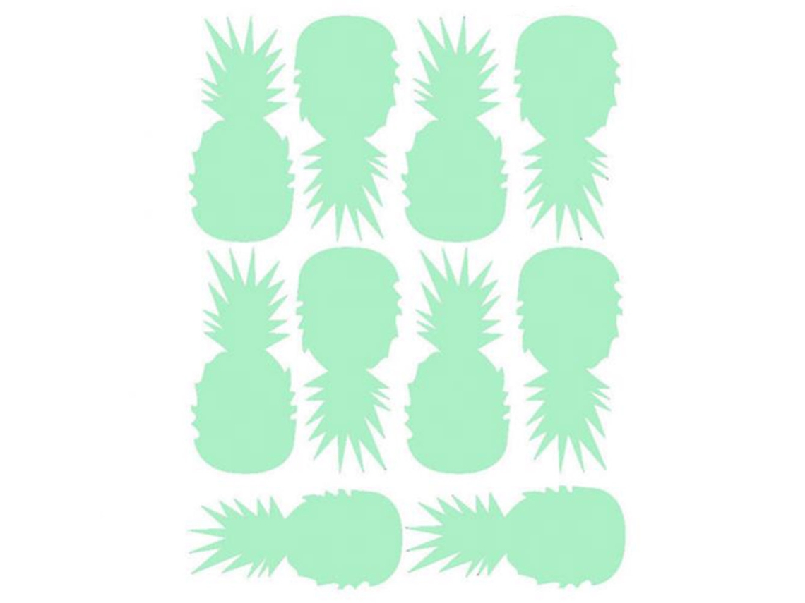 Baok-10 Peças De Adesivos Luminescentes Para Parede Bonitos Decorativos Para Quarto De Criança Dormitório Fundo