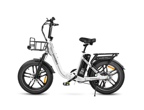 Pneu Largo Bicicleta De Montanha Elétrica Samebike