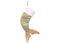 Meias De Natal Com Cauda De Peixe, Lantejoulas E Ligas Decorativas Para O Natal Olysi Shop