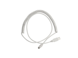 Cabo Usb Tipo C Para Teclado Mecânico, Cabo Durável E Resistente, Prático, Branco Cabo Usb Tipo C Para Teclado Mecânico, Cabo Durável E Gokoco