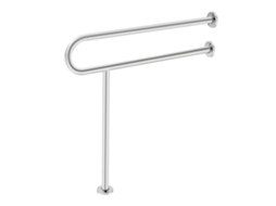Barra De Apoio Para Vaso Sanitário Com Pé Succebuy, Capacidade De 136 Kg, Dimensões 780 X 76 X 800 Mm