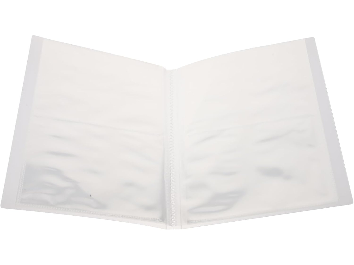 Amosfun 5 Peças De Rangement Transparente Para Timbres Álbum De Recortes Pochette Documentos De Rangement