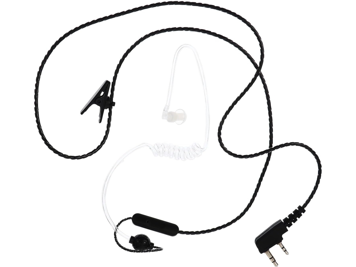 Fone De Ouvido Com Fio Cristal Gancho Acústico, Design E Para Atletas