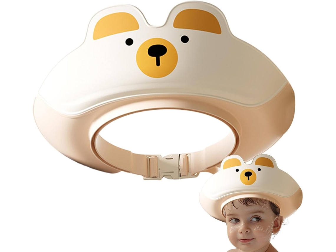 Touca De Banho Infantil – Impermeável Com Viseira Para Lavar O Cabelo | Portátil Proteção As Orelhas, Produtos De