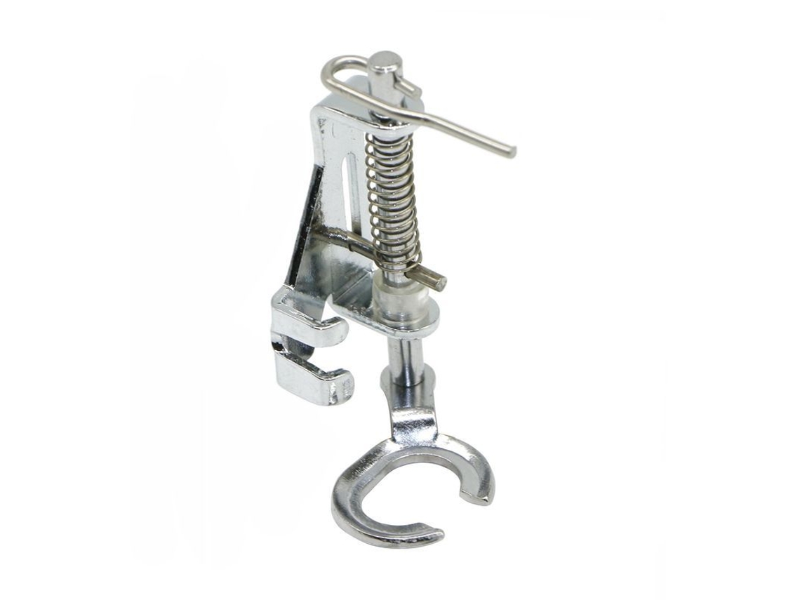 Pieza De Prensa De Costura De Metal Con Punta Abierta Para Bordado Y Remiendo - Ajusta A Máquinas Low Shank