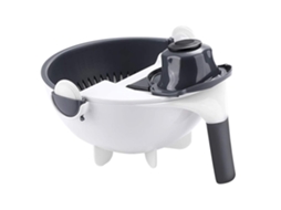 Lurelia Mandolina Multifuncional Ajustável, 9 Em 1, Lâminas Inoxidáveis, Recipiente Incluído, Para Legumes