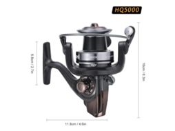 Molinete de Pesca Spinning 13bb 3000 10000 Série