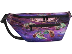 Bolsa de Ombro Unissex Tropicallife Galaxy Dream Catcher 38 X 25 9 X 19 Cm