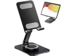 Suporte Para Celular Com Ângulo De Visão Ergonômico, 11 × 10, 5x 3, 7cm, Suporte Giratório Para Celular Na Mesa, Design