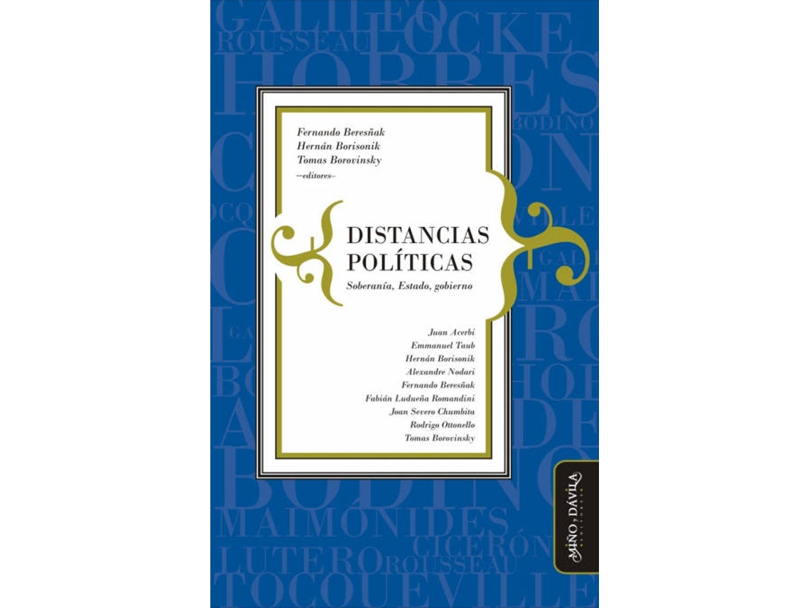 Livro Distancias Políticas Soberanía, Estado, Gobierno de Emmanuel Taub Juan Acerbi (Espanhol)