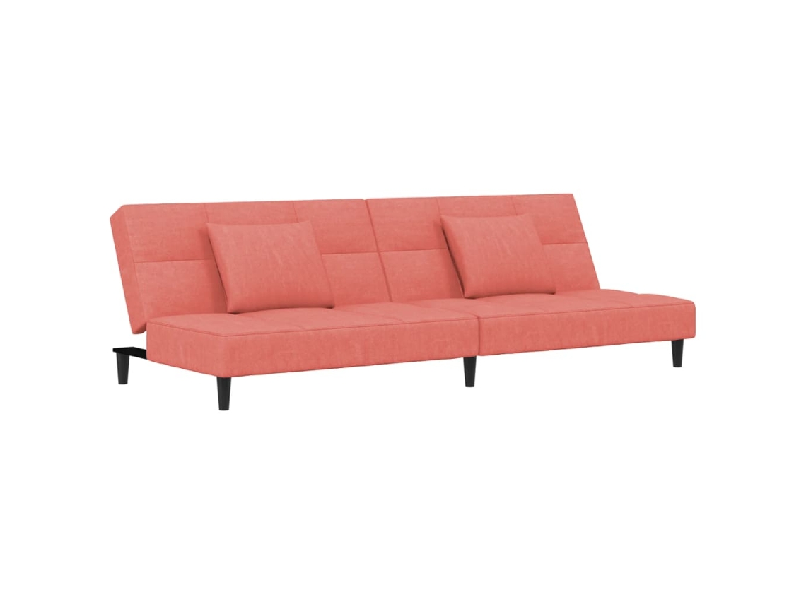 Sofa Bed, Sofa Beds Vidaxl Cor-de-rosa Veludo (n/a)