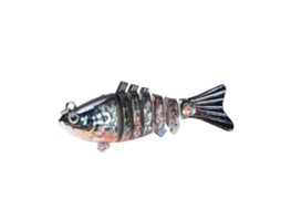 Isca Artificial Multiarticulada para Pesca com 2 Anzóis