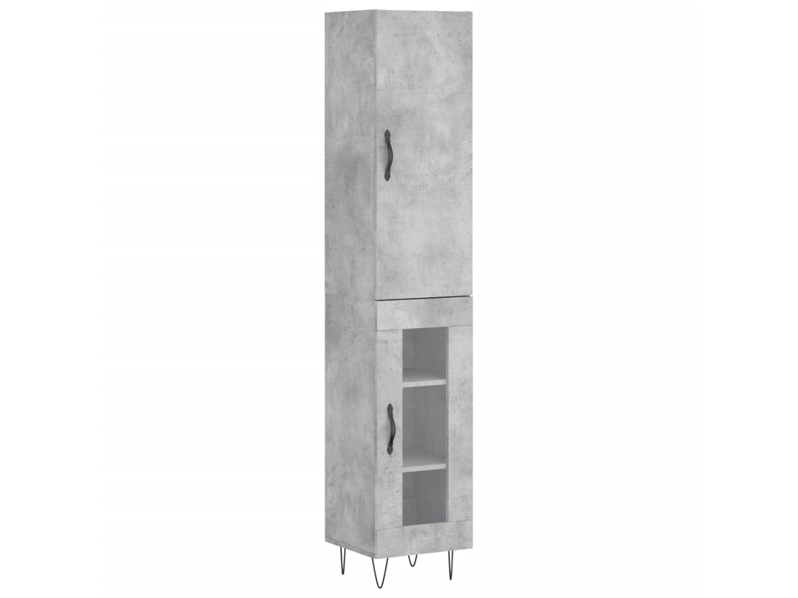 Highboard, Highboards Vidaxl Cinzeto Madeira Processada (n/a)