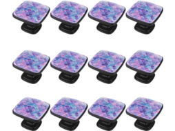 Puxadores Quadrados Para Armários De Cozinha, Puxadores Para Gavetas De Cômoda, 12 Peças, Formatos Abstratos E