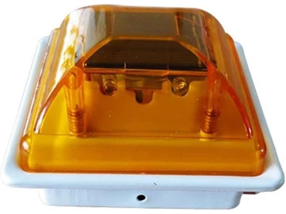 Luz De Advertência Estroboscópica Led Solar, Marcador De Contorno Segurança Rodoviária, Luz De Contorno Segurança