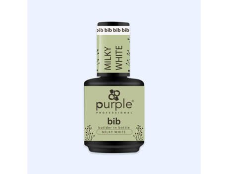 Bib Builder In A Bottle Milky White Purple