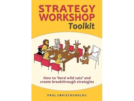 Livro Strategy Workshop Toolkit de Paul Christodoulou (Inglês)