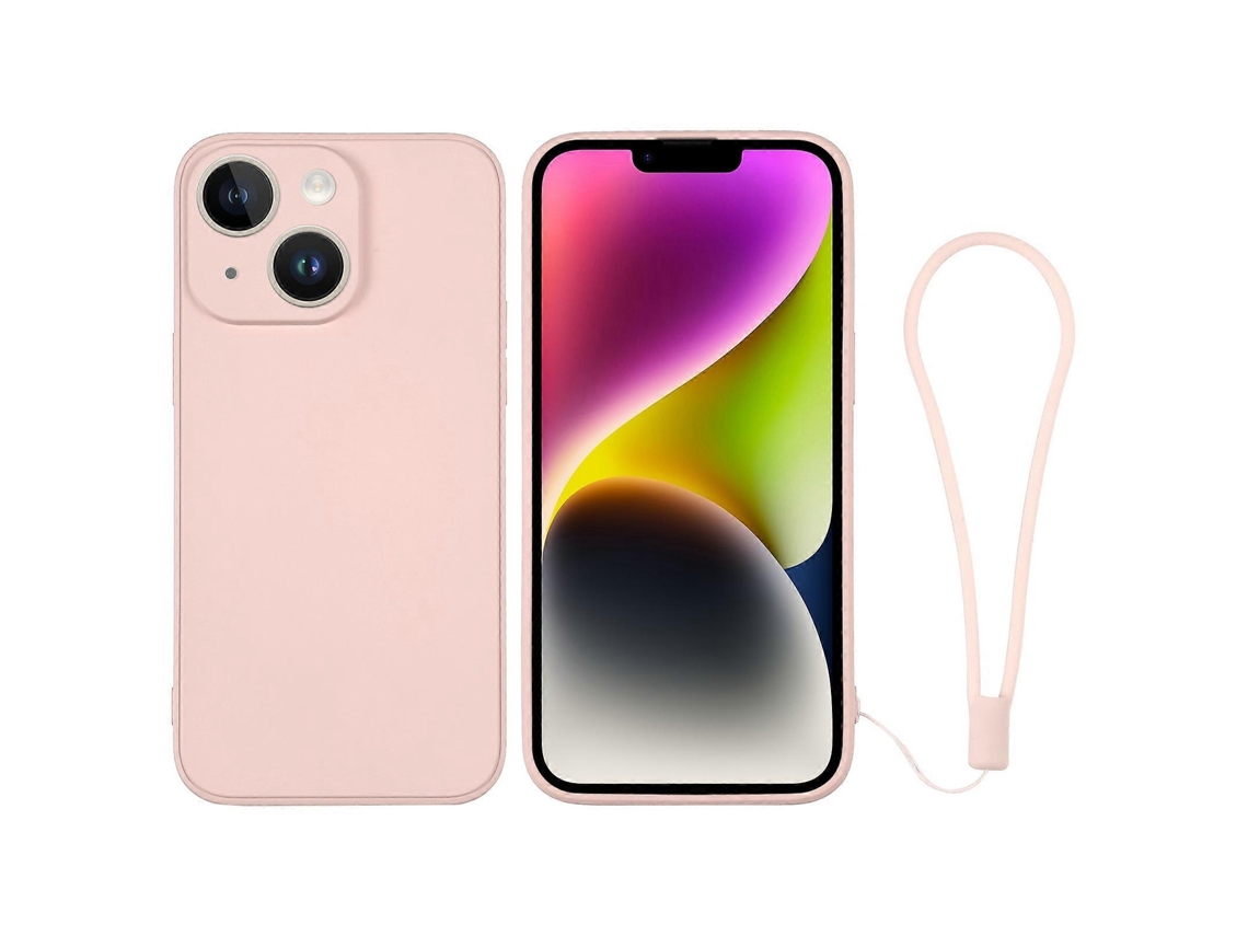Capa Para Iphone 14 Com Alça De Pulso