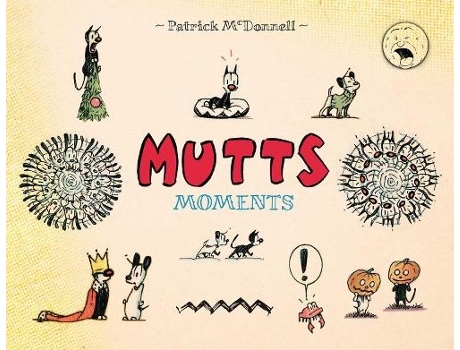 Livro mutts moments de patrick mcdonnell (inglês)