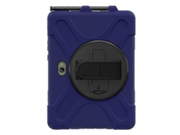 Capa Para Tablet Compatível Com Samsung Galaxy Tab Active5 Pro, Com Suporte Giratório, Alça De Mão Em Pc E Silicone.