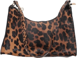Bolsa Feminina De Couro Sintético Com Zíper.