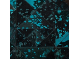 Tapete Atalan (Preto - Pele Genuína - 160x230x0.6 cm)