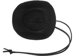 Mini Preto Caubói Chapéu Para Penduran Espelho Retrovisor Do Carro, Pingente